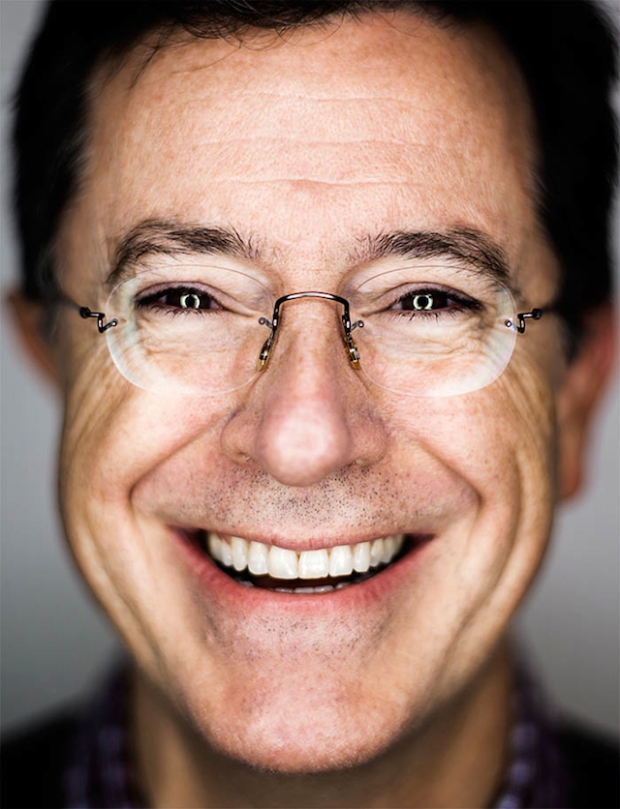 Stephen Colbert by Mark Mann