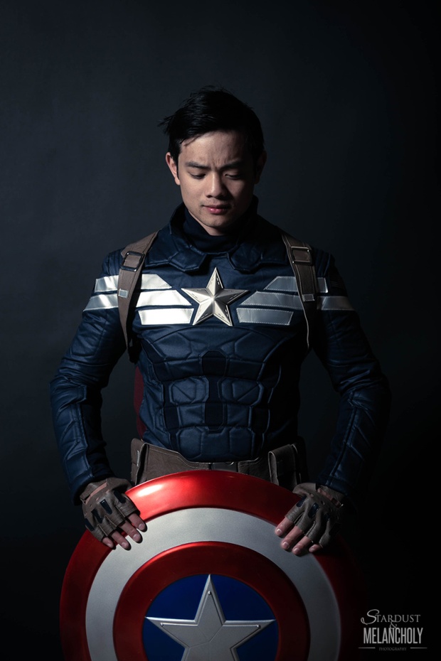 Osric Chau, Captain America, Vegas Cosplay Portrait, 2016 